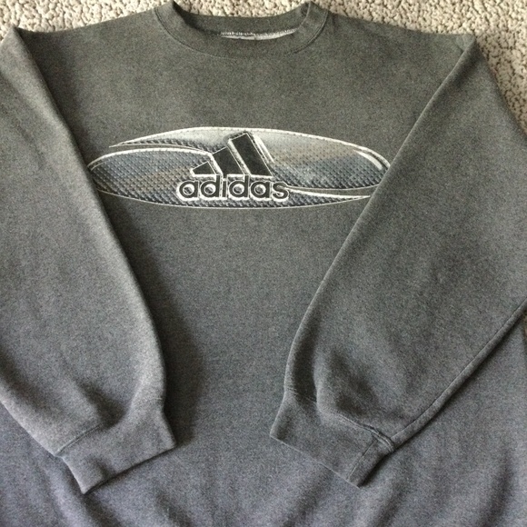 Adidas Crewneck Sweatshirt Size Large - Picture 2 of 8